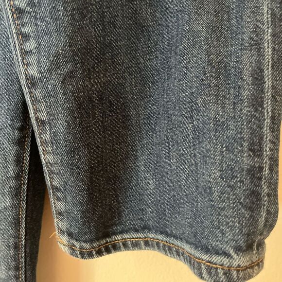 J. Crew 770 blue washed out slightly distressed jeans, great condition, W34 - Picture 5 of 9